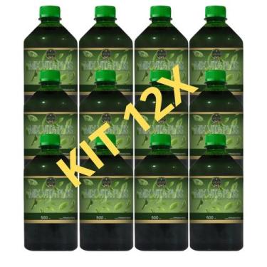 Imagem de Kit 12und cha digestivo amargo mix vita plus 500 ml cha verde camomila