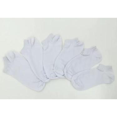 Imagem de Meia Soquete Infantil Branca - Falcon Socks, Branco, 21 ao 24