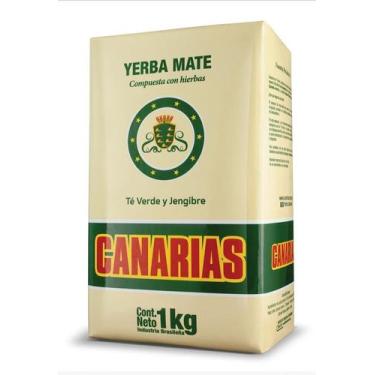 Imagem de Chá de Erva-Mate Glufreats Canarias com Chá Verde e Gengibre 1 kg