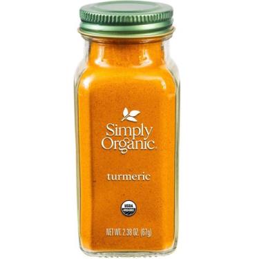 Imagem de Simply Organic Ground Turmeric Cúrcuma moída - 67g