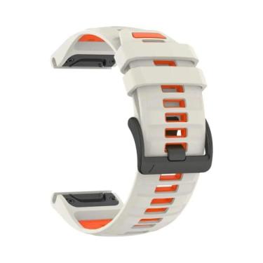 Imagem de 2 Peças Pulseira De Silicone QuickFit 26mm 22mm Para Garmin Fenix 8 pr