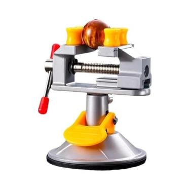 Imagem de Mini Morsa De Mesa Universal 360 graus Torno De Bancada Com Sucção Par