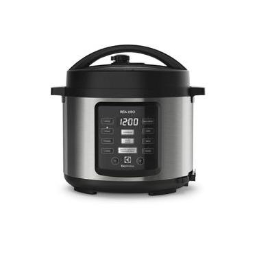 Imagem de Panela Elétrica de Pressão Electrolux EX PCC15 por Rita Lobo com Display Digital 5L – Inox e Preta