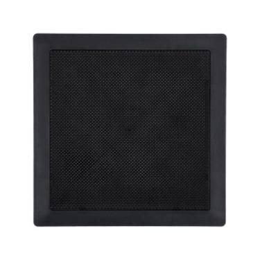 Imagem de Arandela Fiamon Quadrada 6 Coaxial Audio Video 50RMS 8R Bivolt Preta Fiamon
