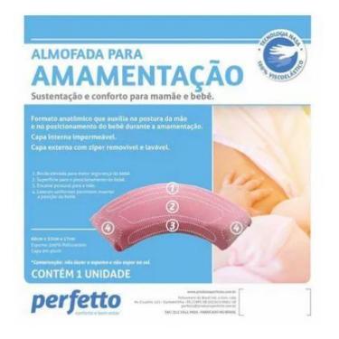 Imagem de Almofada Para Amamentação - Cor Bege, Modelo Perfetto Perfetto