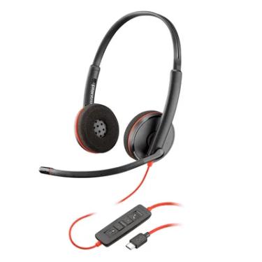 Imagem de Headset Poly C3220 USB-A/C, Profissional com Áudio de Alta Qualidade