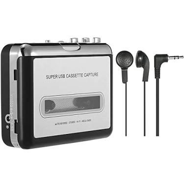 Imagem de Ezcap USB Conversor De Cassete Fita Para Mp3, com fone de ouvido