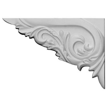 Imagem de Ekena Millwork Suporte de escada de tirona SB08X05TY-L, esquerdo, 20 3/8" L x 15,7 cm A x 15/8" D, preparado