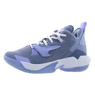 Imagem de Nike Why Not Zer0.4 Boys Shoes Size 6, Color: Indigo Fog/Purple Pulse