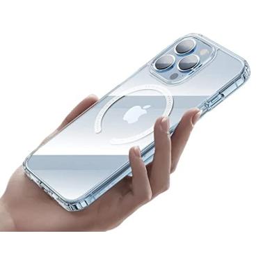 Imagem de Capa Case Rock Anti Impacto Magnética P/iPhone 14 PRO-MAX Transparente