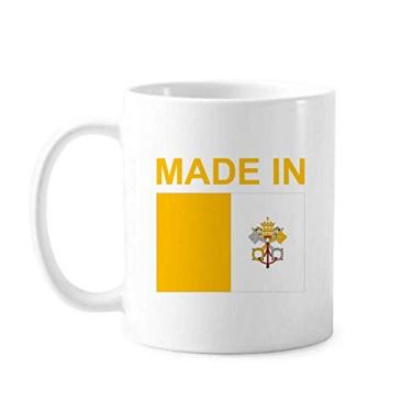 Imagem de Caneca de cerâmica Made In Vatican City Country Love de cerâmica para café e porcelana