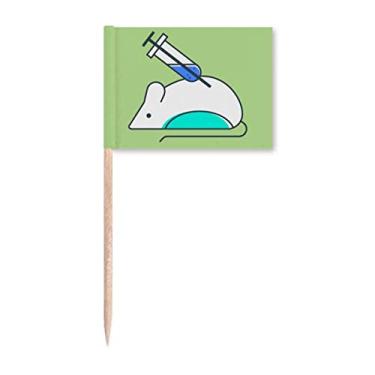 Imagem de Seringa de experimento de mouse agulha palito de dente marcadores decoração de festa