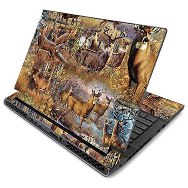 Imagem de MightySkins Skin para Alienware m17 R2 (2019) - Estampa de veado | Capa protetora de decalque de vinil exclusiva | Fácil de aplicar, remover e mudar estilos | Feito nos EUA