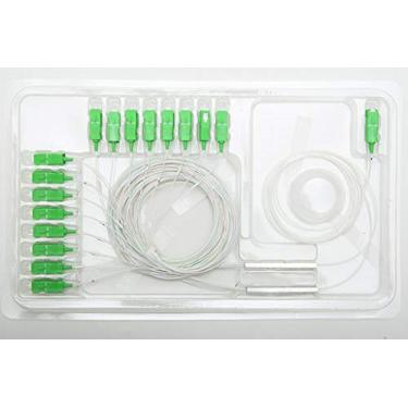 Imagem de SPLITTER FIBRA OPTICA - SM PLC 1:18 SC/APC (KIT COM 10 PEÇAS)