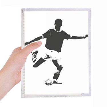 Imagem de Caderno de fotos de futebol da Physical Education com folhas soltas e diário recarregável