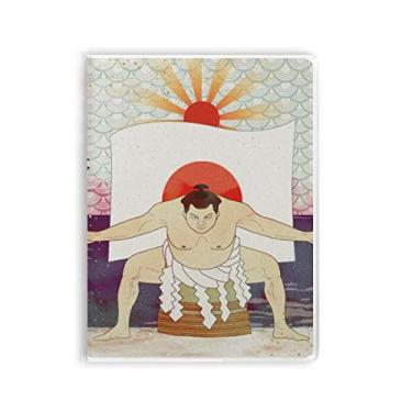 Imagem de Diário de capa macia Mount Japanese Ukiyo-e Sumo