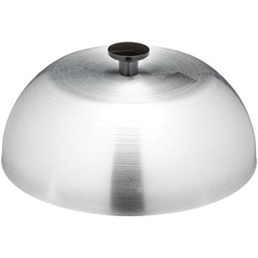 Imagem de Winco FBA_ cobertura de alumínio para churrasqueira de 15 cm para hambúrguer, queijo derretido, média