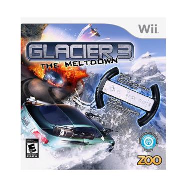 Imagem de Jogo Glacier 3 The Meltdown Com Volante Para Wii