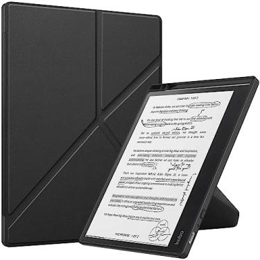 Imagem de Kepuch Couro-PU Capas Bolsas Estojos para Kobo Elipsa 2E 10.3" - Preto