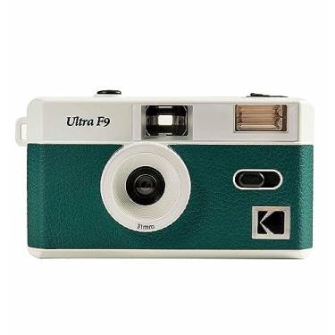 Imagem de Kodak Câmera de 35 mm Ultra F9 – Sem Foco, Reutilizável, Flash Integrado, Fácil de Usar (Verde) - filme e bateria não incluídas