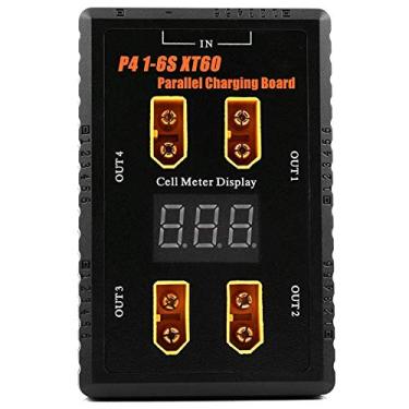 Imagem de Placa De Carregamento Paralelo OKJHFD, Placa De Carregamento Balanceado Paralelo De Bateria De 1-6s Lipo 40a Input Xt60 Plug - Solução De Carregamento Eficiente E Segura Para Seus Dispositivos Rc