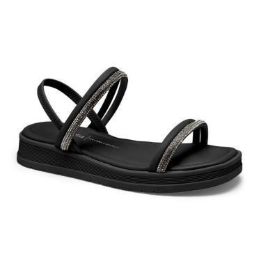 Imagem de Sandália Dakota Flatform Papete Com Brilho e Strass Feminina Y6963