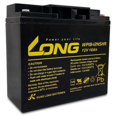 Imagem de Bateria Selada Para Nobreak Long, 12v 18ah - Wp18-12nshr