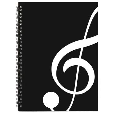 Imagem de Caderno de música MAXCURY, folha em branco, manuscrito, artigo para funcionários