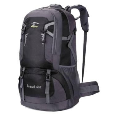 Imagem de Mochila Camping Outdoor Trekking 60L preta