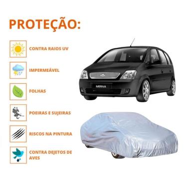 Imagem de Capa Cobrir Carro Meriva Com Qualidade Proteção Impermeável