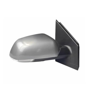 Imagem de Substituição do espelho lateral do passageiro adequado para Volkswagen VW Polo 2006-2010 Espelho retrovisor do carro Montagem do espelho retrovisor do carro, ajuste manual, seta