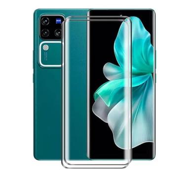 Imagem de AQGGIIXY Protetor de tela para Vivo V30 Pro V2319 (6,7 polegadas), ultra resistente, protege a tela, resistente a arranhões, protetor de tela de vidro temperado para Vivo V30 Pro V2319, pacote com 2