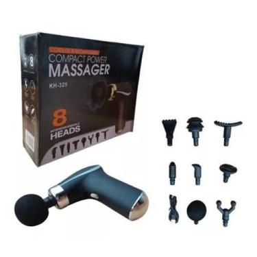 Imagem de Massageador Elétrico Modelo Pistola Relaxante Muscular - Compact Power