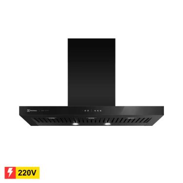 Imagem de REEMBALADO: Coifa de Parede Electrolux 90CTV Pro Series Preta – 90cm 220V