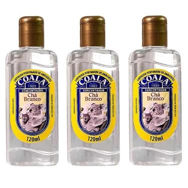 Imagem de Kit 3 Limpador Perfumado de Ambiente 120ml Coala Cha Branco