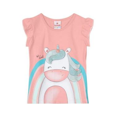 Imagem de Blusa Infantil Menina Em Malha Brandili