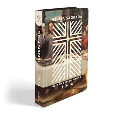 Imagem de Bíblia Sagrada - NVT - Guia de Estudo Bíblico - J.O.I.A - Capa ceia