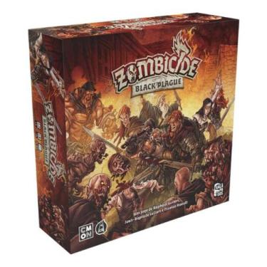 Imagem de Jogo De Tabuleiro Zumbis Cooperativo Zombicide Black Plague - Galápago