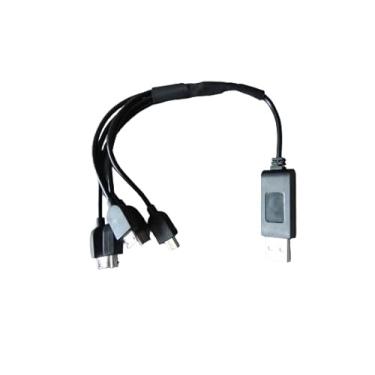 Imagem de Cabo Multi Carregador V8 5 saídas Micro USB