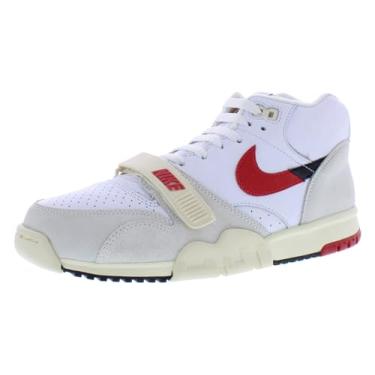 Imagem de NIKE Tênis feminino de corrida para trilha, Branco/vermelho universitário - preto, 45