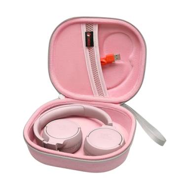 Imagem de XANAD Capa rígida para fone de ouvido JBL Tune 520BT/720BT/510BT/660NC/700BT/710BT/760NC/750BTNC/ 660 BTNC/560BT/500BT/E45BT ou JBL Live 650BTNC / 460NC / 400BT / 500B tinta)