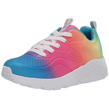 Imagem de Skechers Kids Girls UNO LITE Sneaker, Multi, 2 Little Kid