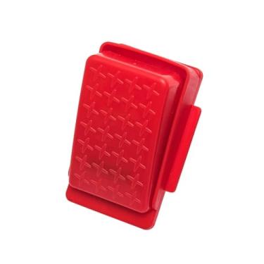 Imagem de kowaku Pedal de acelerador de carro de brinquedo com controle remoto, acessórios de interruptor elétrico de pé para crianças, pedal de acelerador fácil de, Vermelho