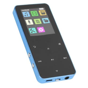Imagem de Leitor de Mp3 Com Bluetooth, Leitor de Música Portátil de Som Sem Perdas de Alta Fidelidade Com Fones de Ouvido, Tempo de Trabalho de 8 Horas Leitor de Música Mp3 para Corrida