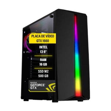 Imagem de PC GAMER I3 6ª 16GB GTX 1660 SSD 480GB - AMORIM SHOP