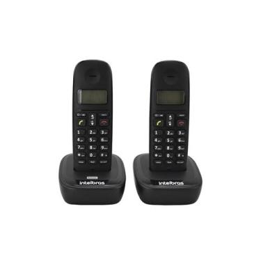 Imagem de Telefone Sem Fio Intelbras TS 2512 ID Preto 4122512 - INTELBRAS - COMU