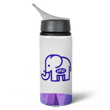 Imagem de Garrafa Squeeze NK DEV - PHP ElePHPant - JPS INFO