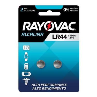 Imagem de Bateria Eletônica V13GA/LR44 - 1 Unidade - Rayovac