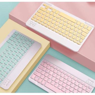 Imagem de Teclado Sem Fio e Mouse Combo Ultra-slim Design Bateria recarregável p