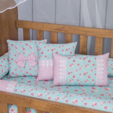 Imagem de Trio de Almofadas Decorativa Specialle Menina para Bebe - Zan Baby, Bo